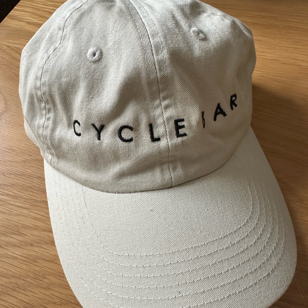 Cyclebar Cream Baseball Cap